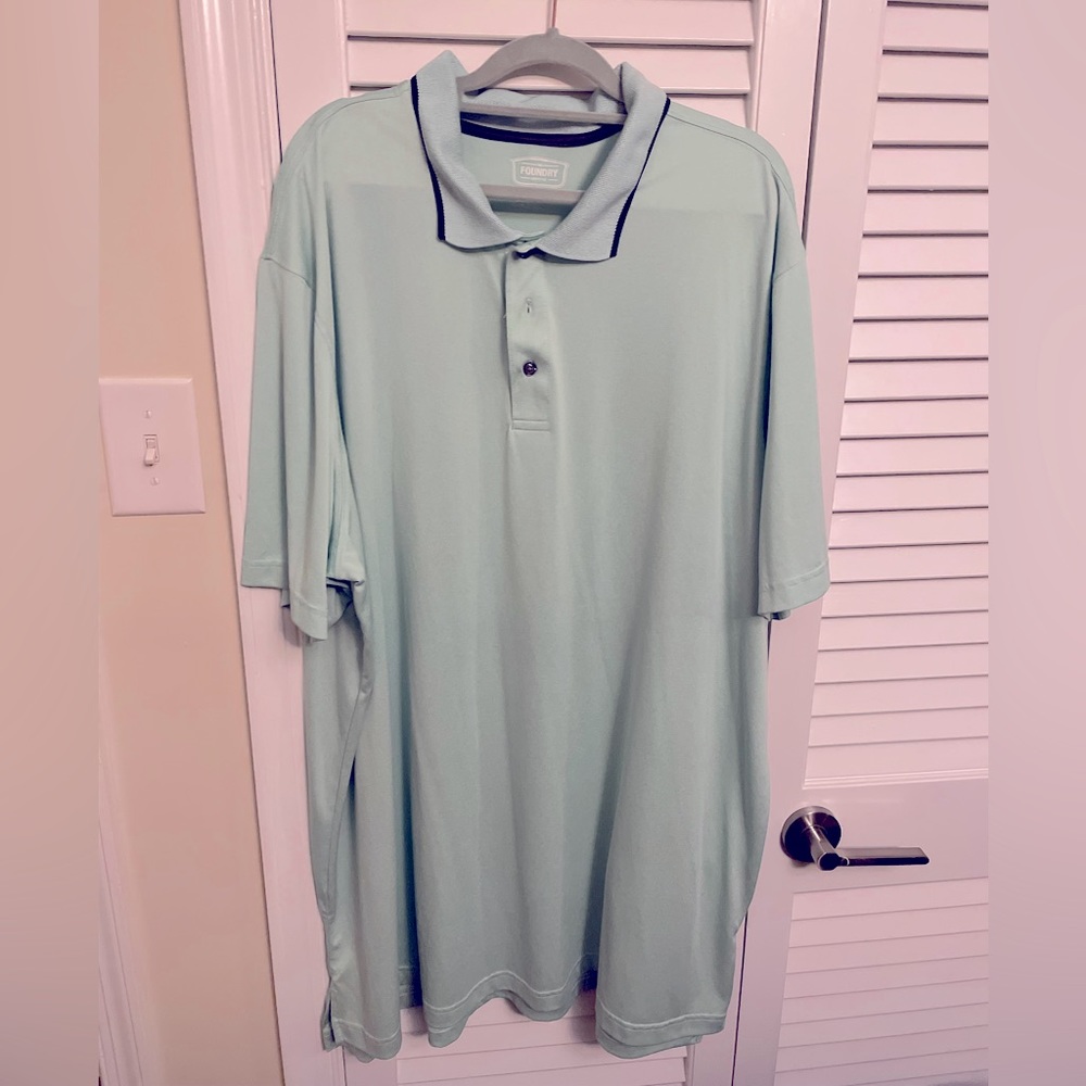 Light green polo